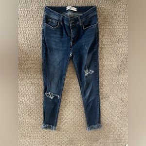 Free people ripped jeans